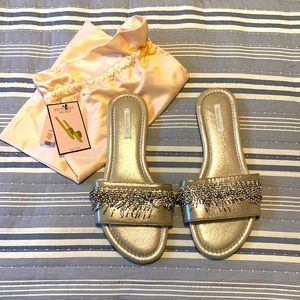 Victoria Secret Rhinestone slippers